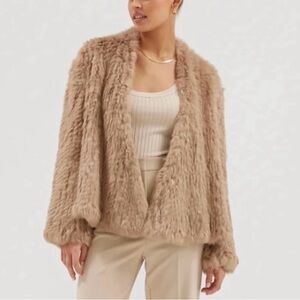 BUBISH LUXE | Rabbit Fur Jacket